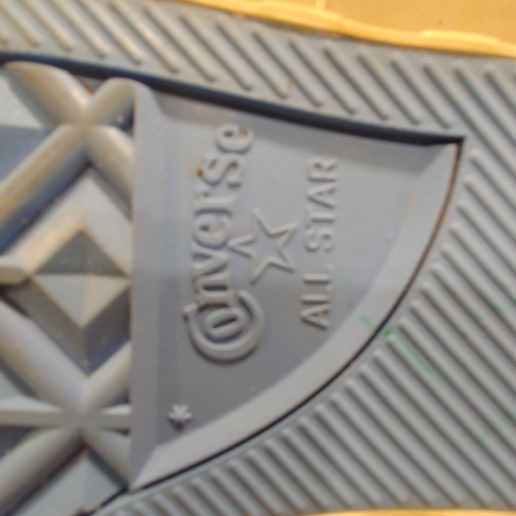 Converse Not A Chuck University Sneakers Shoes Blue Kids SZ 7 Excellent Cond. - Picture 7 of 10